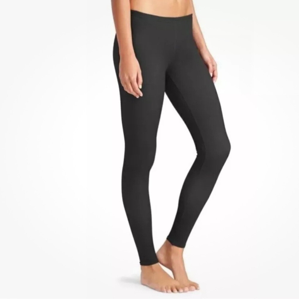ATHLETA - Women's Low Rise Finess Knit Leggings - Charcoal‎ Gray -  Size Small